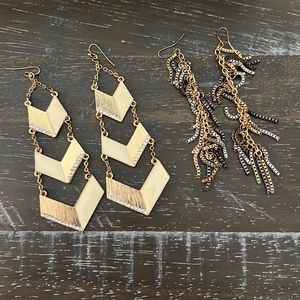 Mixed Metal Earrings